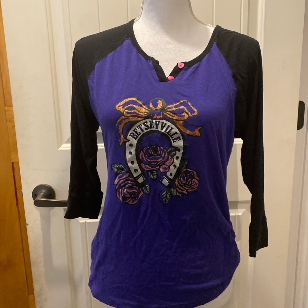 Betsey Johnson Betseyville Long-sleeved Shirt